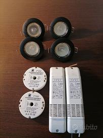 Alimentatori per lampade dicroiche e faretti