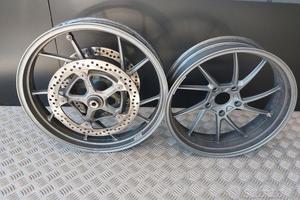 COPPIA CERCHI BMW GS 1200 LC CON DISCHI