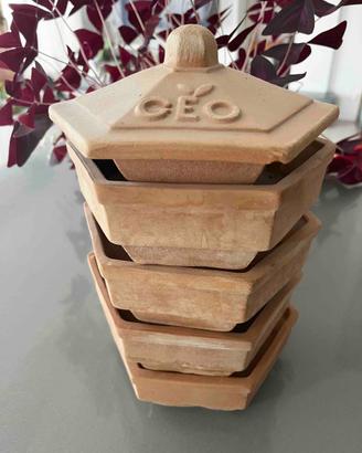 Germogliatore Geo Terracotta senese