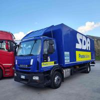 IVECO 160E28 furgone e sponda