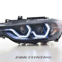 Coppia fari 3D LED Bmw F30 F31 LCI 16-18 neri