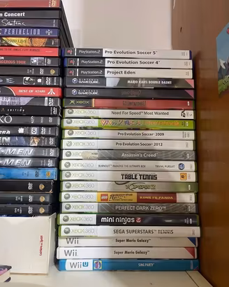 giochi playstation 2 xbox xbox 360 wiii gamecube