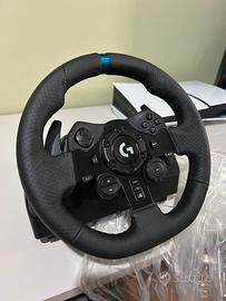 Volante NUOVO logitec G923 + cambio + G turismo 7