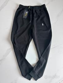 pantaloni neri ralph lauren
