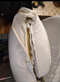 materasso 120x140 ha un pezzo da ricucire