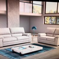 Coppia Divani in pelle spessorata