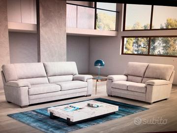 Coppia Divani in pelle spessorata