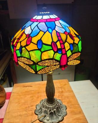 Lampada in vetro stile Tiffany
