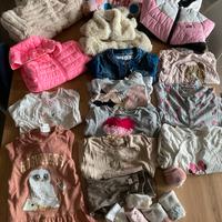ABBIGLIAMENTO E SCARPE NEONATA 9/18 MESi
