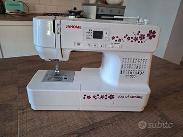 Macchina per cucire Janome Model E1030