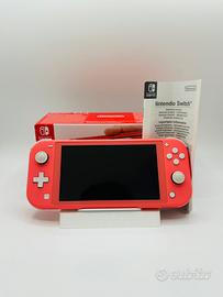 Nintendo Switch Lite Rosa 2022 Scatola Cib Testata