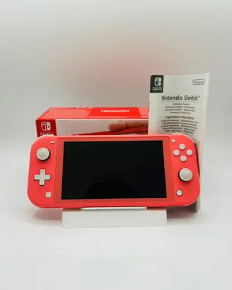Nintendo Switch Lite Rosa 2022 Scatola Cib Testata