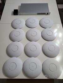 Kit UniFi 12x AP AC Pro + Switch 16 PoE