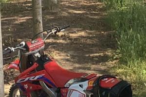 Moto cross Honda