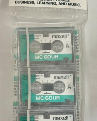 microcassette Maxell // MC-60UR