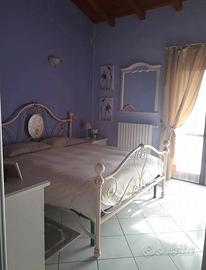 LETTO MATRIMONIALE IN FERRO BATTUTO 