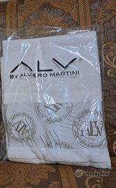Set asciugamani viso/ospite panna Alviero Martini