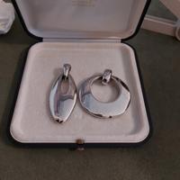 2 ciondoli Pianegonda acciaio 