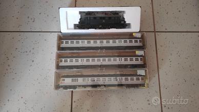 TRENO DB ROCO FLEISCHMANN LOCO E44 E 3 CARROZZE