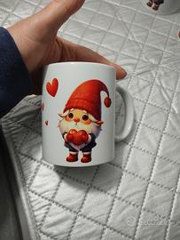 Tazza Natalizia realizzata con la sublimazione 