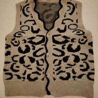 Gilet invernale donna - motivo animalier