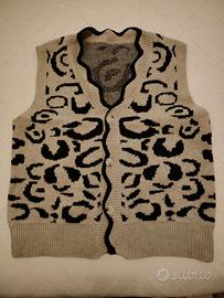 Gilet invernale donna - motivo animalier