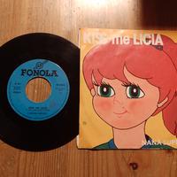 Kiss me Licia / Nanà Supergirl 45 giri vinile