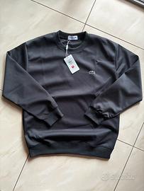 Felpa Lacoste Nera Crewneck Taglia M nuova