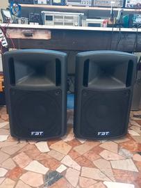 coppia casse amplificate FBT MaxX 4a ottime cond.