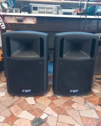 coppia casse amplificate FBT MaxX 4a ottime cond.
