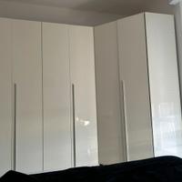 Armadio bianco laccato mondov