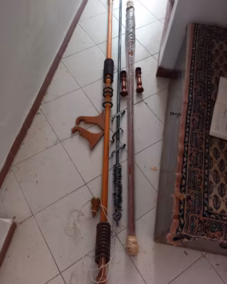 3 bastoni da tende