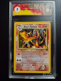 blaine's charizard gradato 3 graad