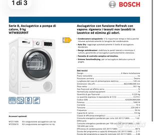 Asciugatrice bosch da revisionare