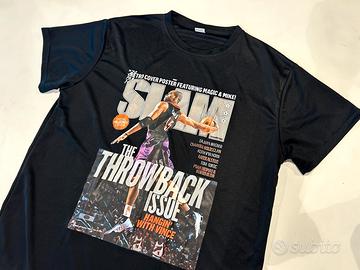 T-shirt Vince Carter nera tg XL Slam Raptors Nba