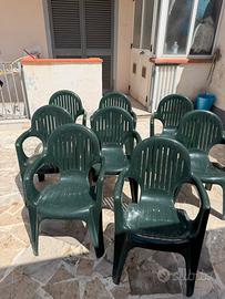 Sedie da giardino