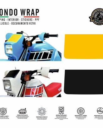 Adesivo Tabella faro ant. Xt600 Z tenere 34L/55 W