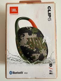 altoparlante Bluetooth portatile JBL Clip 5.