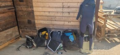 kitesurf attrazzatura completa