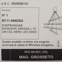 2 LAMPADARI UGUALI