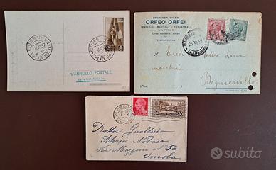 16 buste affrancate e/o viaggiate Regno VE III°