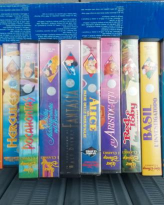 videocassette vhs classici Walt Disney