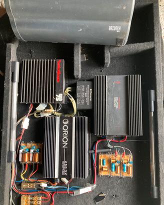 Impianto audio X macchina
