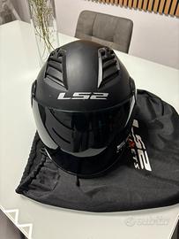 Casco Jet moto uomo Ls2