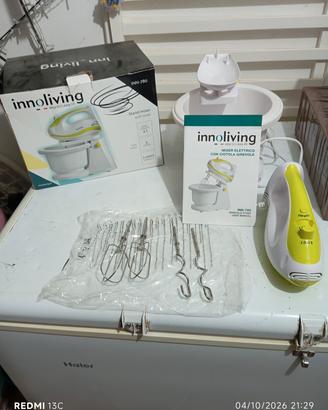 mixer elettrico con ciotola girevole 
