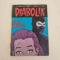 Diabolik Anno XI Numero 17 Senza passato Astorina