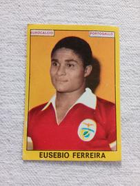EUSEBIO PORTOGALLO  Figurina Panini 1966/67
