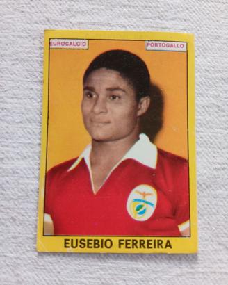 EUSEBIO PORTOGALLO  Figurina Panini 1966/67