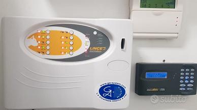 CENTRALE LINCE EUROPLUS 10 Z. + TAST. E COMB. TEL.