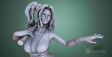 Harley Quinn stampa 3d